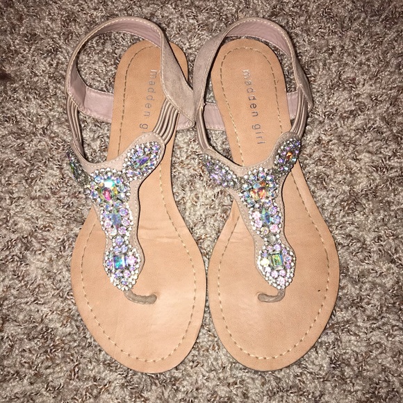 blingy sandals